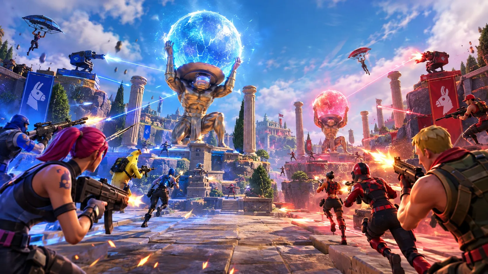 Imagen de la isla Colossal Cores